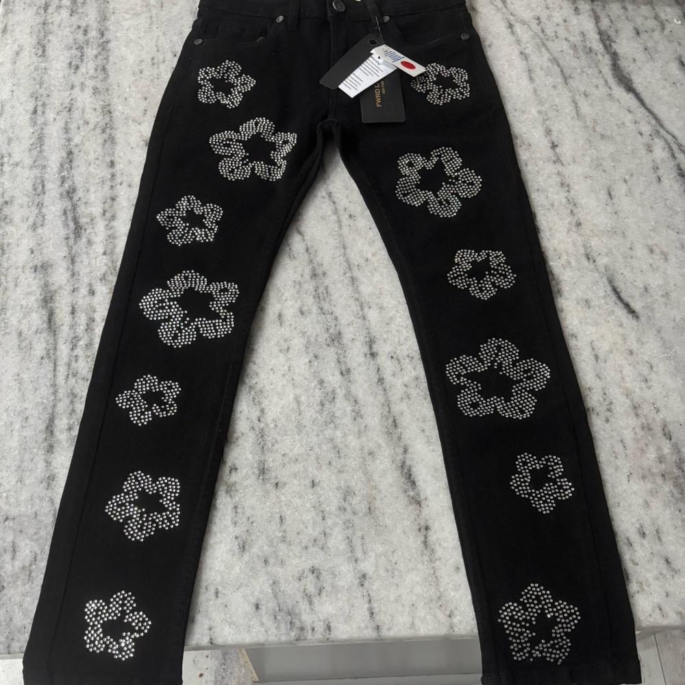 (SOLD)Black jeans boys super skinny